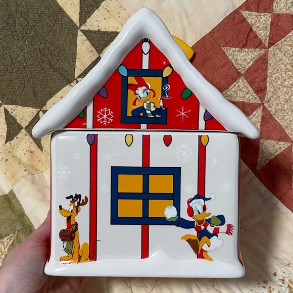 Mickey Mouse and Friends Holiday Cookie Jar - Picture 8 of 12